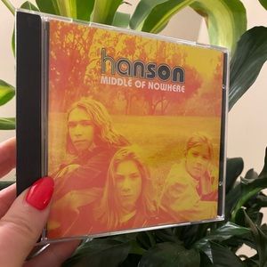 💿 Vintage 90s Hanson Middle Of Nowhere Cd Excellent Condition💿